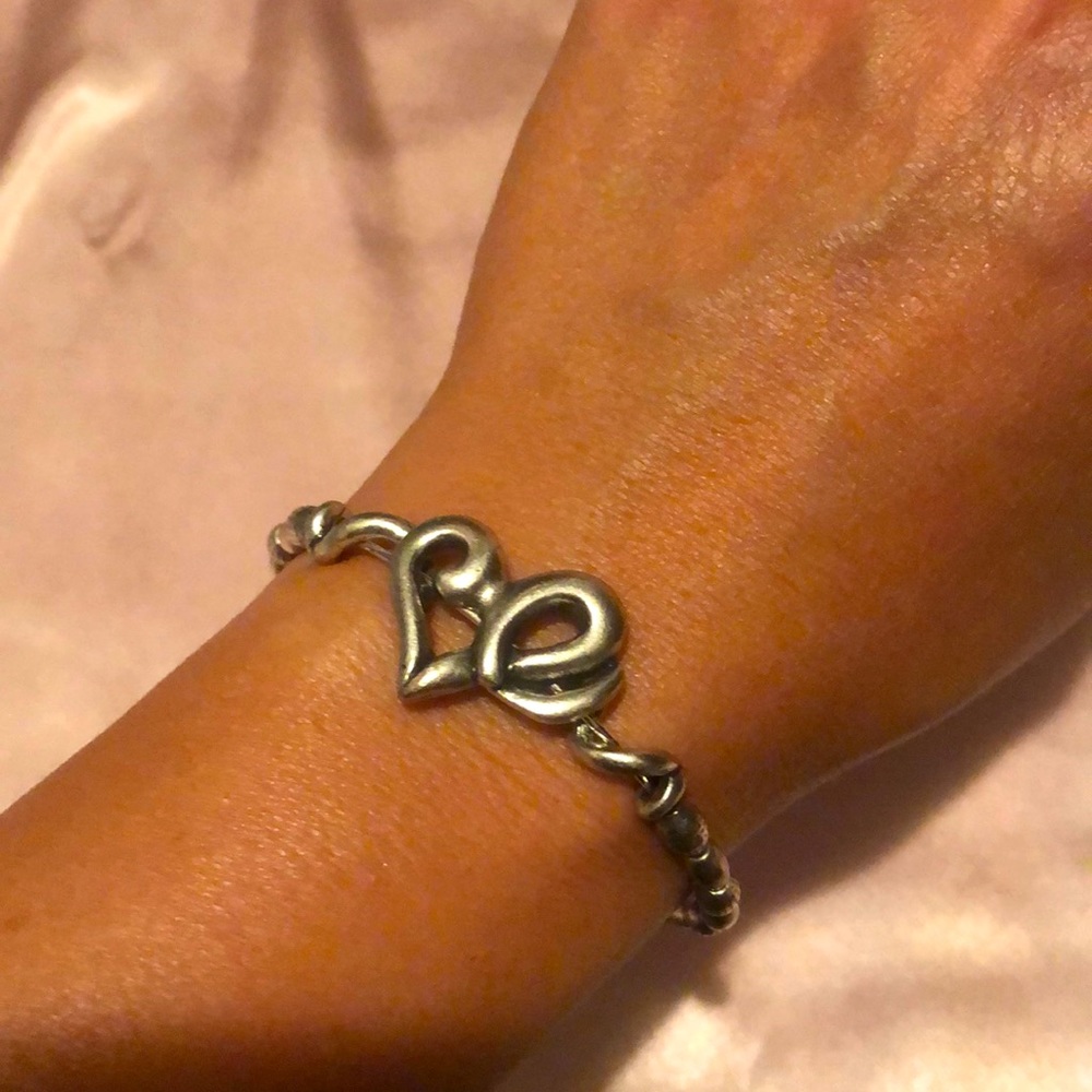 Alex and Ani heart bracelet